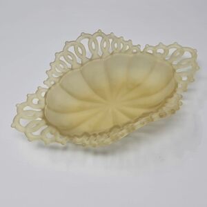 Westmoreland Golden Mist Satin Glass Candy Dish